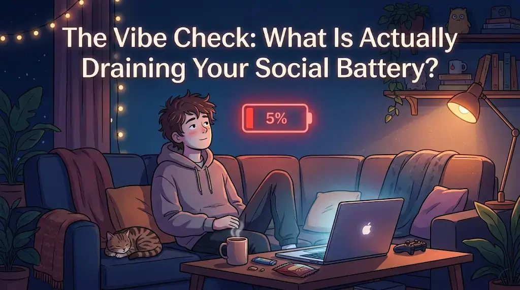 The Vibe Check: What Is Actually Draining Your Social Battery?